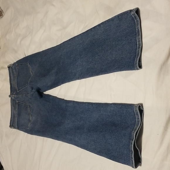 Madewell Cali Demi-Boot Jeans un Bodney Wash Size 27 Color Blue - Picture 5 of 16